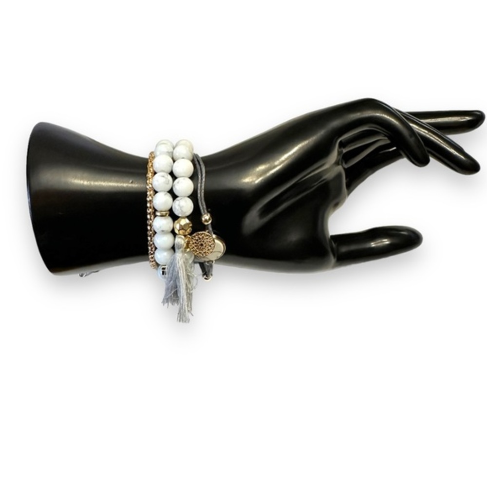 4/$25 -  Set of 4 Beaded Boho Bracelets
